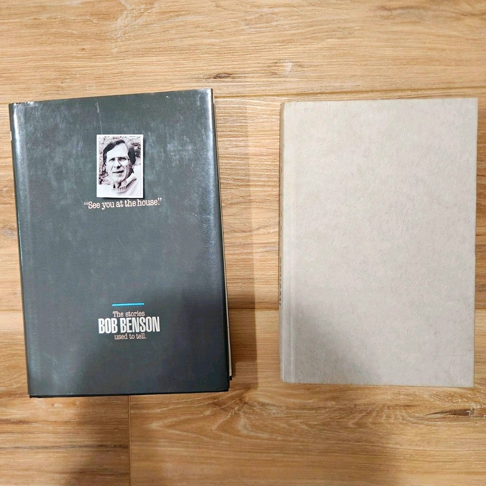 2 Bob Benson Books - He Speaks Softly 1985 & See You At The House 1986